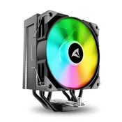 Sharkoon A40 Black Air hladilnik za procesor, 120mm, PWM, 220W, RGB