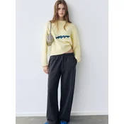 Pull&Bear Hlače mornarska