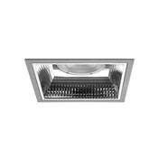 BRUMBERG Apollo Maxi fasetni, kotni, 3.500 K, srebrni - Dnevna soba/jedilnica - Sodobni - srebro - Aluminij
