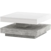 Konferencijski sto TIMO beli/sivi beton