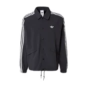 ADIDAS ORIGINALS Prehodna jakna 3-STRIPES COACH črna/bela