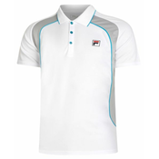 Muški teniski polo Fila Austarlian Open Harrison Polo Shirt - white/silver scone