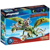 Playmobil Tekma zmajev, Grdobuča in trdobučnež 70730 - Playmobil Dragons