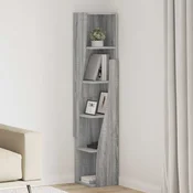 Kutni ormaric Siva Sonoma 27,5x27x140cm Konstruirano drvo