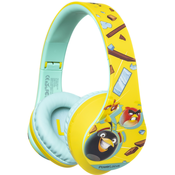 Dječje slušalice PowerLocus - P2 Kids Angry Birds, bežične, zeleno/žute