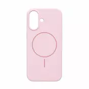 Silikonski ovitek LUXURY z Magsafe za iPhone 17 - roza