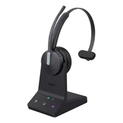 YEALINK WH64 Mono UC Slušalke z mikrofonom Brezžična Naglavni trak Pisarna/klicni center Mikro USB Bluetooth Črna (1208672)