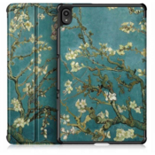 Onasi Style torbica za Samsung Galaxy Tab A9 Plus - Flower modra