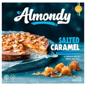 ALMONDY Kolac od badema, slana karamela kikiriki/smrznuto, 420 g