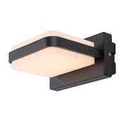 GENDT ZUNANJA STENSKA SVETILKA LED 12/ČRNA/IP44/800lm RA77061