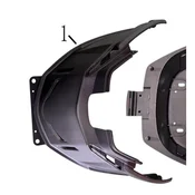 Prednji poklopac prtljažnika 2019-30-00001 za skuter Motovene New Flash HF