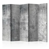 artgeist Paravan Fresh Concrete I, 5-Delni, Akustičen