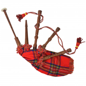 shumee Škotske Dude Great Highland Rdeč Royal Stewart Tartan