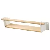 NEREBY Zidna polica, breza, 40x10 cm