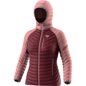 Dynafit RADICAL DWN RDS W HOOD JKT, ženska pohodna jakna, rdeča 70915