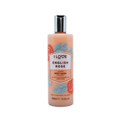 I LOVE Gel za tuširanje English Rose, 350 ml