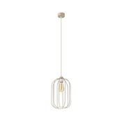 Luster na sajli DESTELLO 1xE27/15W/230V precnik 21 cm bež