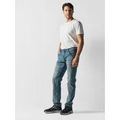 KOROSHI Kavbojke moder denim