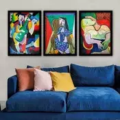 Wallity Uramljena slika 3SC_UNPP13_5575, 55x75 cm, 3 dela