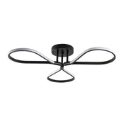 Opviq Luster Metalni, 68x14x68cm, Crni