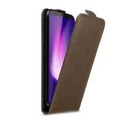 Cadorabo Cadorabo Ohišje, združljivo z Cubot NOVA v kava rjava - Zaščitni ovitek v obliki flipa z magnetnim zapiranjem, (20563914)