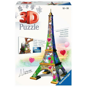 Ravensburger 3D sestavljanka Eifflov stolp (Love Edition) 216 kosov
