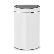 Koš na dotik TOUCH BIN NEW, 40 l, bel, Brabantia