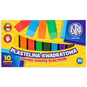 Astra Plastelin kvadratni 10 barv, 303115006