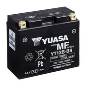 Yuasa Super MF YT12B-BS Motorcycle Battery