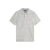 TOMMY HILFIGER Majica pegasto siva/bela