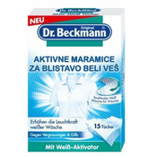 DR.BECKMANN (1225) aktivne maramice za blistavo beli veš za pranje veša