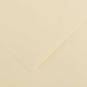Barvni papir Canson Vivaldi A4 185 g - Kremna 2