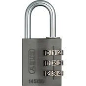 Abus 145/30 obešanka na številke titanium