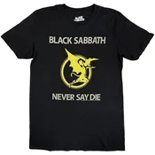 Black Sabbath Majica Never Say Die Unisex Black L