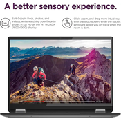 Lenovo - IdeaPad Flex 5i Chromebook plus 14 FHD+ Touchscreen 2-in-1 Laptop - Intel Core i5 - 8GB RAM - 512GB Storage - Chrome OS - Gray