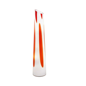 Argon 7042 - Podna lampa POLONIA 2xE27/15W/230V bijela/crvena