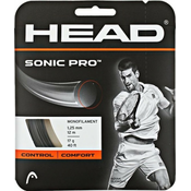 Head Sonic Pro teniška pletenica 12 m črna premera 1,30