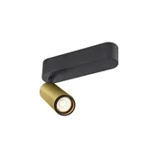 Slv LED spot svjetiljka GRIP! M, stropna, zlatno/crna, 14W, IP20