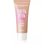 Dermacol Think Pink posvetlitvena tonirana krema odtenek 02 Medium 30 ml