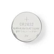 NEDIS Litijska Dugmasta Baterija CR2032 | 3V | Blister 5 komada