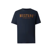 MUSTANG Majica Austin mornarska/oranžna