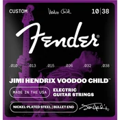 Fender Hendrix Voodoo Child Bullet Nickel Plated Steel 10-38 Strune za električno kitaro (Kot novo)