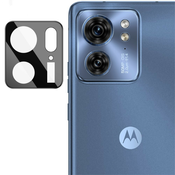 Full body zaščitno steklo za zadnjo kamero za Motorola Edge 40 - črno