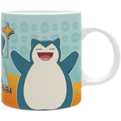 Skodelica ABYstyle Pokémon Snorlax - Comic Strip, 320 ml