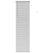 Venecijanski zastore Srebrno 220 x 65 cm Aluminij