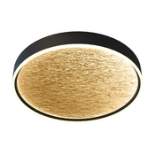 Wofi 9002-104L-LED Prigušiva stropna svetiljka BORDEAUX LED/60W/230V crna/zlatna