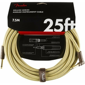 Fender Deluxe Series Instrument Kabel S/A 7,5 m Tweed