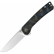 QSP Knife Osprey Linerlock G10/CF