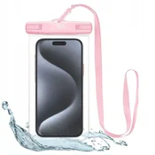 Tech-protect Vodoodporni ovitek za pametne telefone do 6,9 - roza