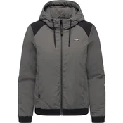 Ragwear Prehodna jakna Chinta temno siva/črna